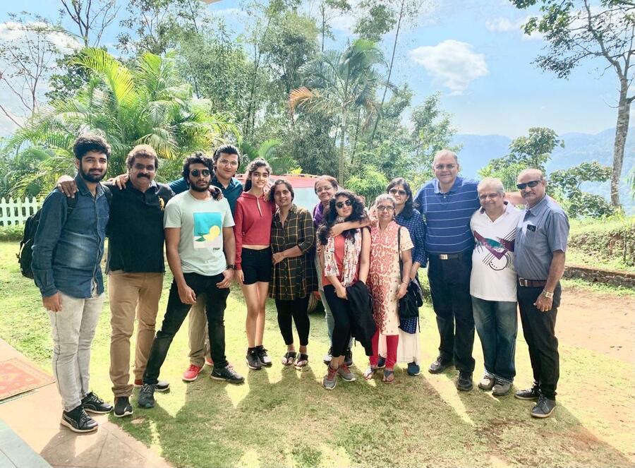 Group at hill station