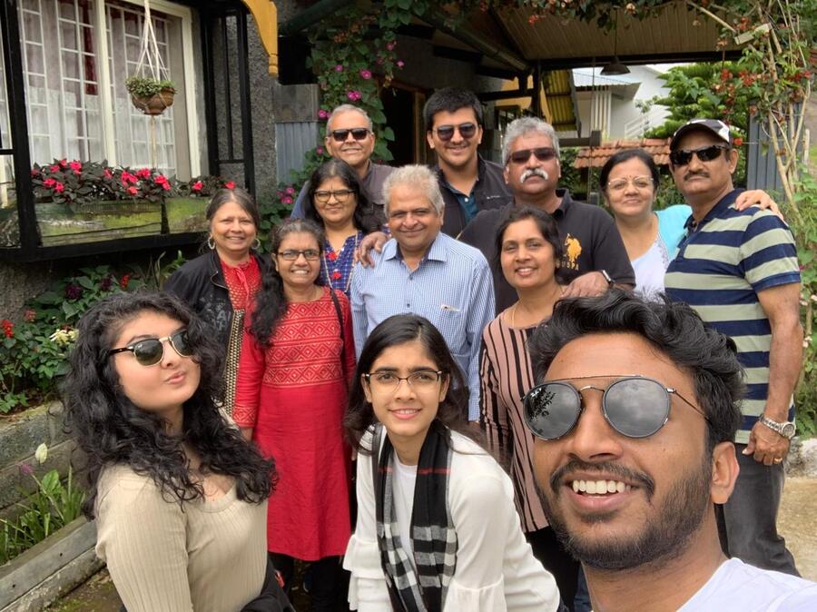 Selfie at hill station